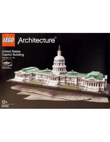 Kit de Luz USB para 21030 Estados Unidos edificio del Capitolio legos Arquitectura Luz 